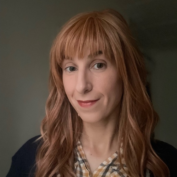 Belle Tress Liverpool Wig Sienna Spice Red Unrooted Wavy with Bangs - Picture 1 of 5